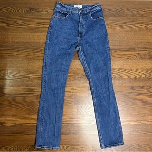 Abercrombie & Fitch Curve Love, 90’s Slim Straight Ultra High Rise Jeans 26/2